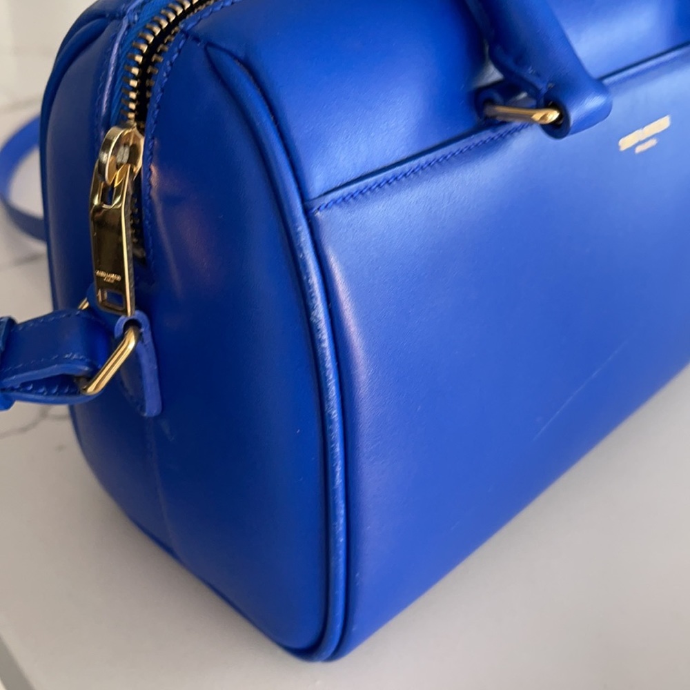NEW SAINT LAURENT YSL Barca Duffle Bag with strap - Picture 12 of 16